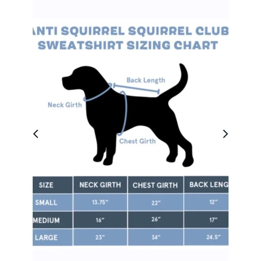 BARK Anti Squirrel Club Black Dog Shirt